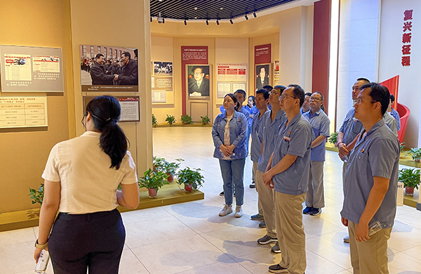 8月11日，物資采供部黨支部和計劃財務部黨支部聯(lián)合開展主題黨日活動 (4)    600.jpg